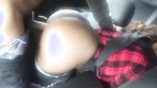 Fucking Big Phat Ass In The Car