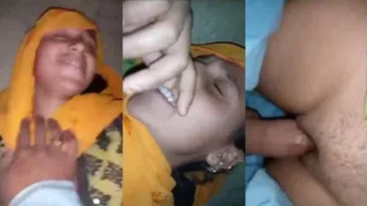 Shy Newly married Afghani Pathani girl pussy fucked on The floor