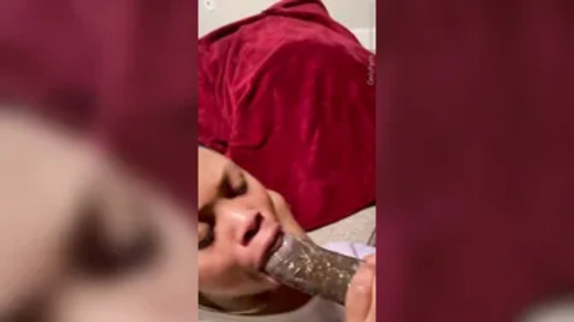 Ama 2000 Gives Deep Sloppy Blowjob