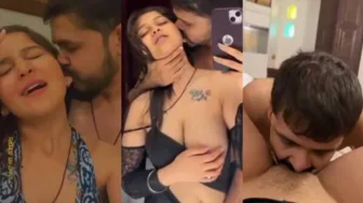 Hot Indian Insta girl Isha’s erotic romance and pussy Eating by Manfriend