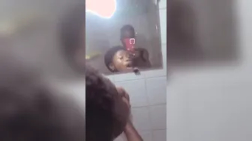 Mzansi Students At Toilet Fucking While Boyfriend Records