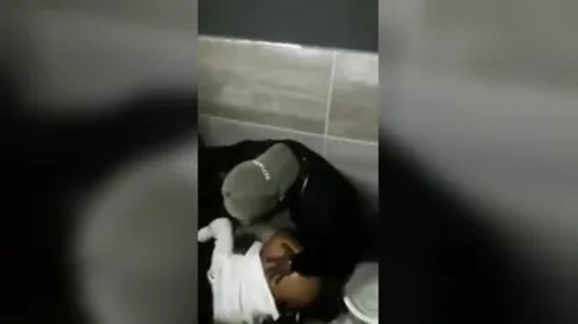 Drunk Sexing Her In Groove Toilet Leaked