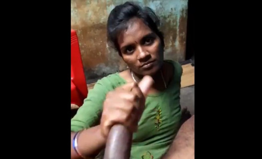 Tamil Girl Giving Blowjob To Her Big Dick Man