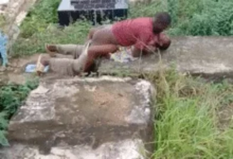 Fucking In The Cemetry