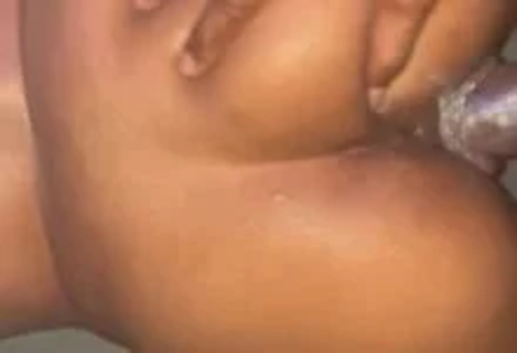 Griping His Dick At Every Stroke