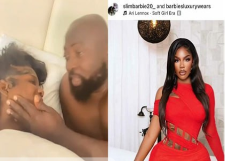 Slimbarbie20 Sextape With Moyo Lawal Boyfriend