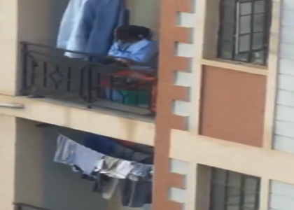 Backshots In The Balcony